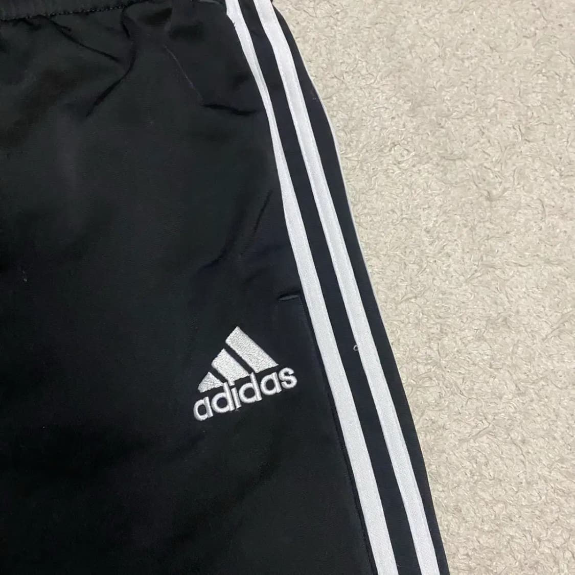 아디다스 삼선 트레이닝 바지 블랙 L 상품이미지2