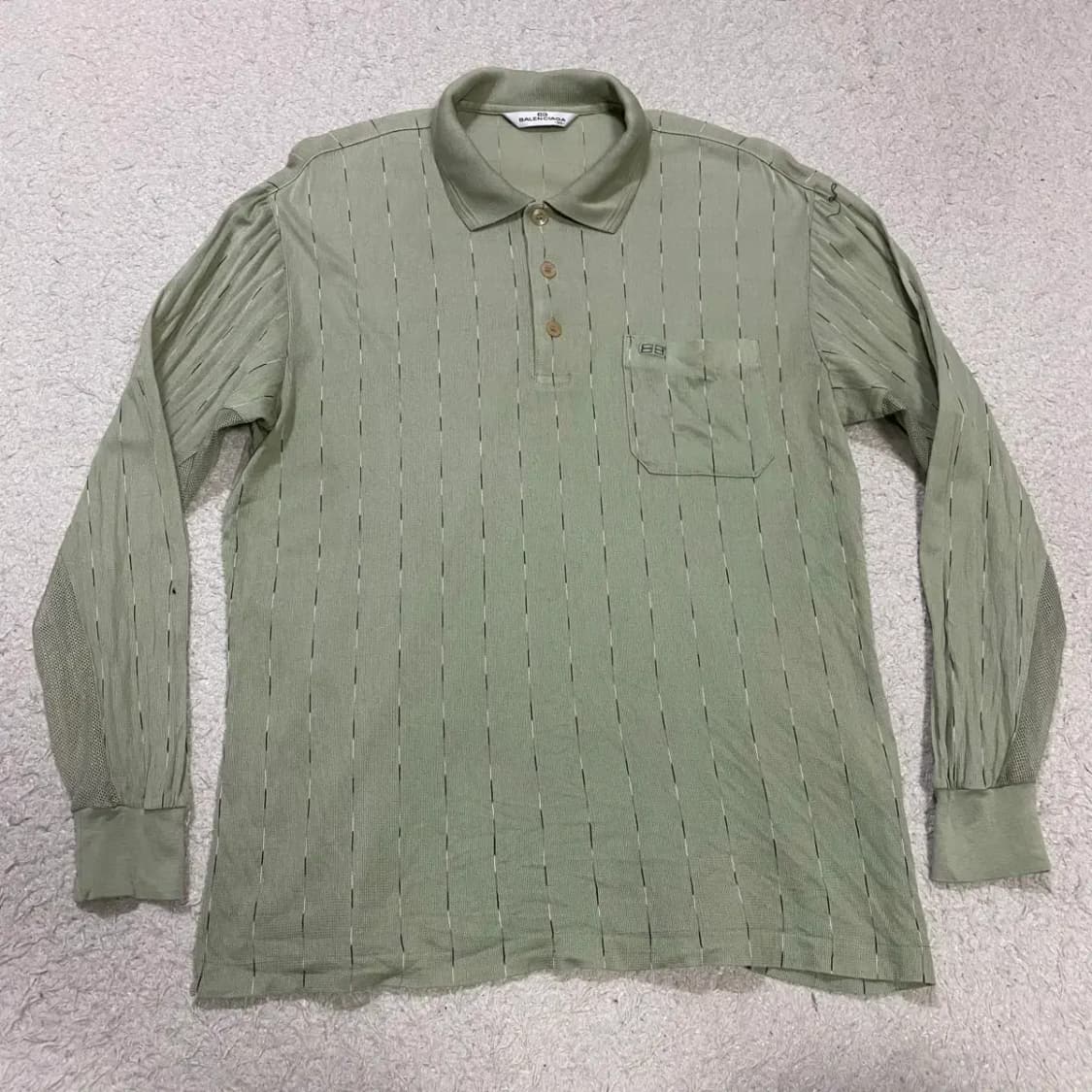 발렌시아가 긴팔 카라티 95 상품이미지1