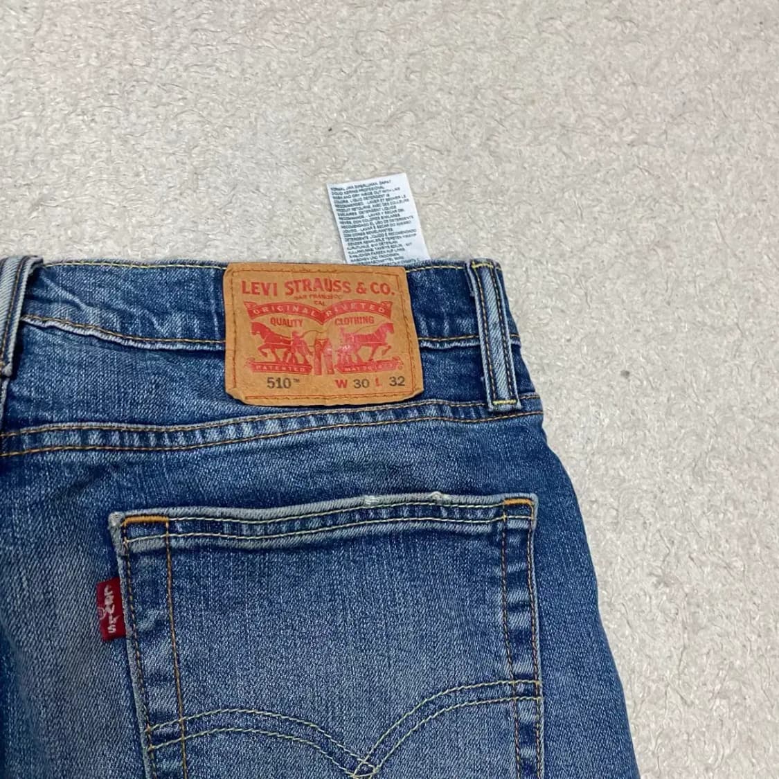 리바이스 510 청바지 데님 팬츠 30인치 상품이미지7