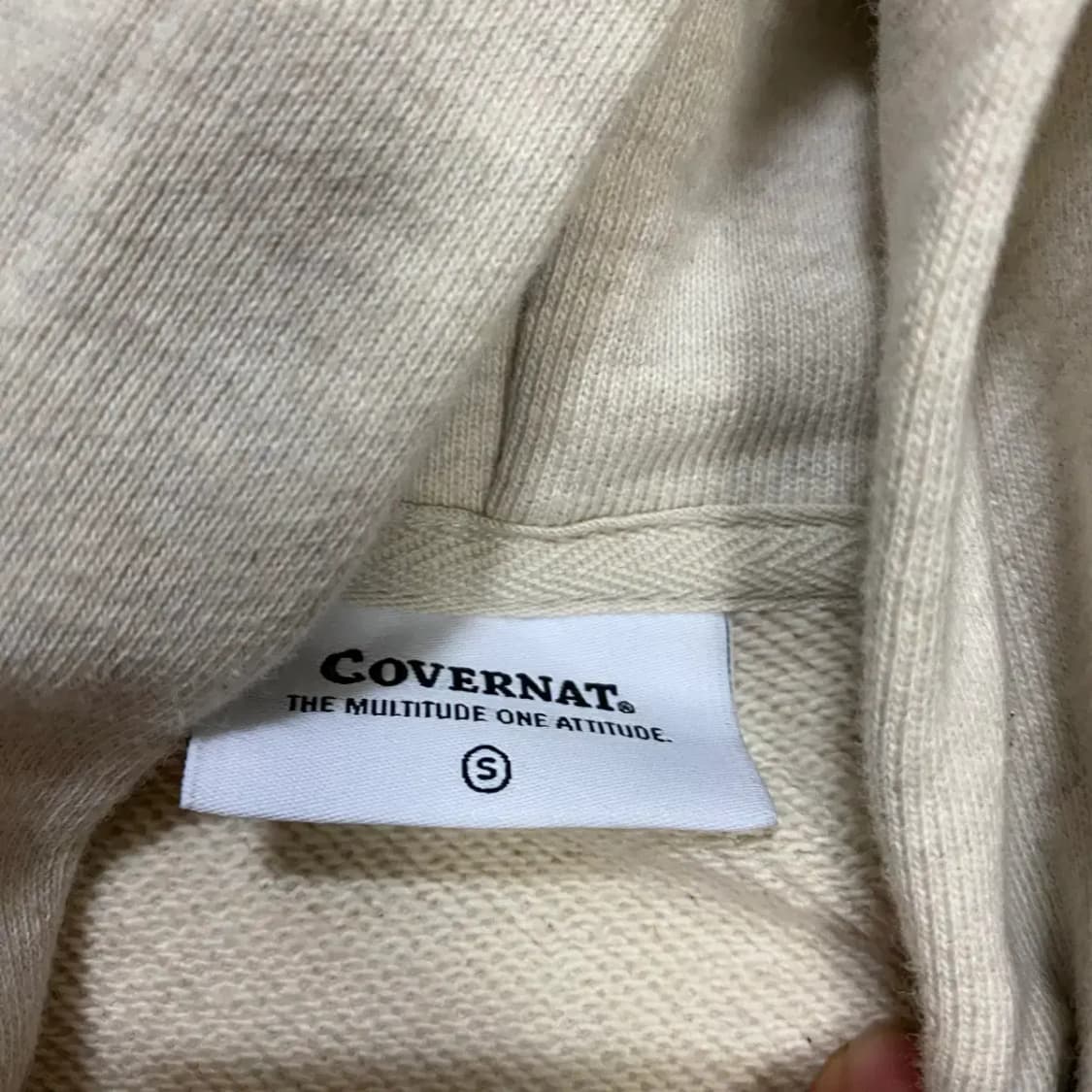 COVERNAT 커버낫 후드집업 s 상품이미지3