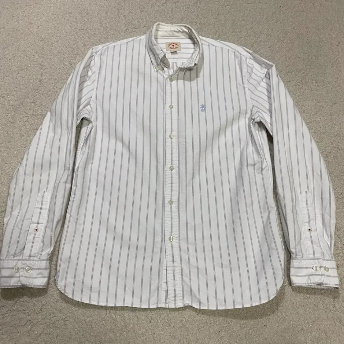브룩스 브라더스 스트라이프 셔츠 m 상품이미지1