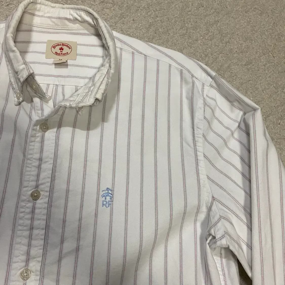 브룩스 브라더스 스트라이프 셔츠 m 상품이미지2
