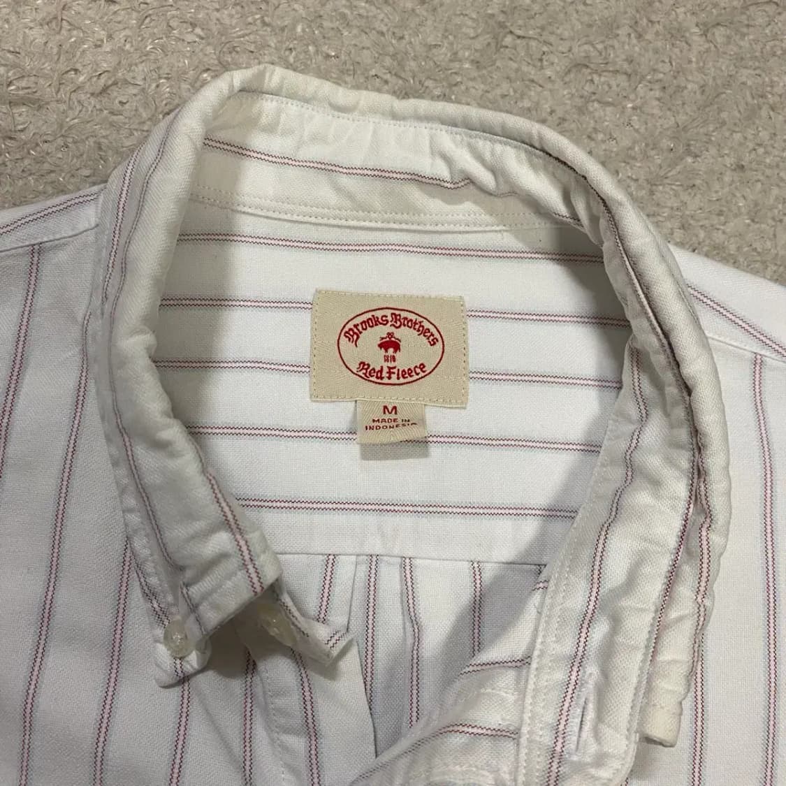브룩스 브라더스 스트라이프 셔츠 m 상품이미지3