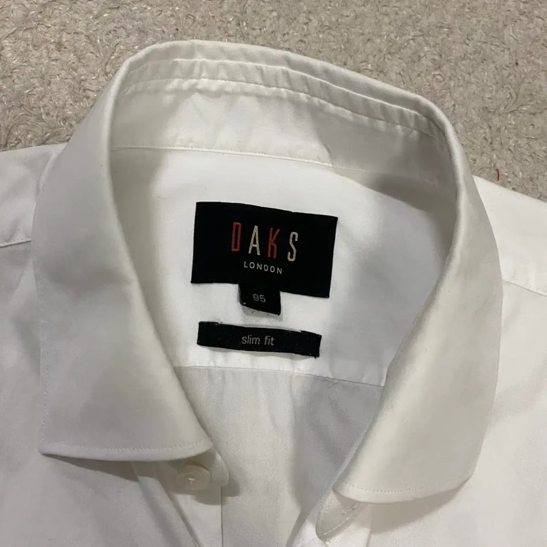 닥스 런던 화이트 셔츠 슬림핏 95 상품이미지2