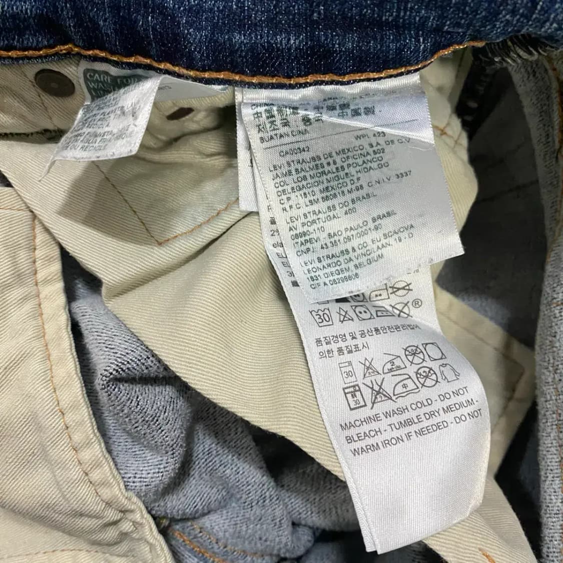 리바이스 511 청바지 데님 팬츠 30인치 상품이미지3