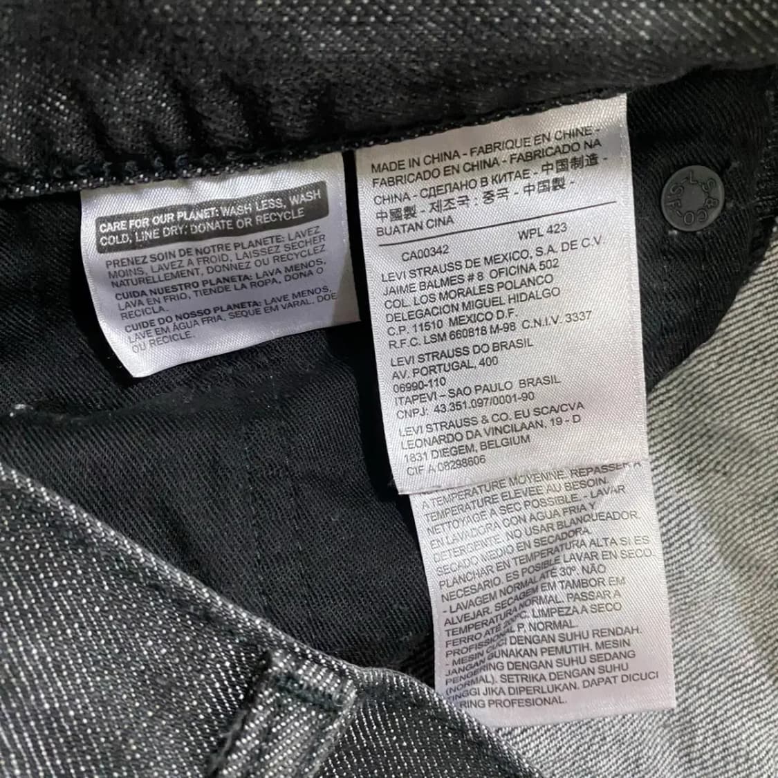 리바이스 505 청바지 데님 팬츠 30인치 상품이미지3