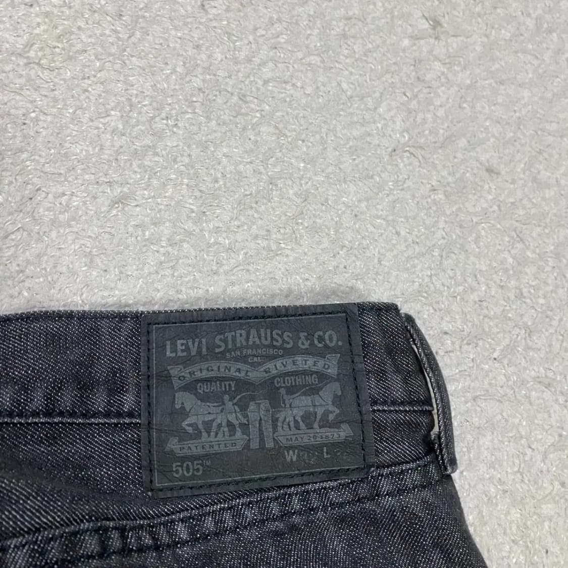 리바이스 505 청바지 데님 팬츠 30인치 상품이미지7