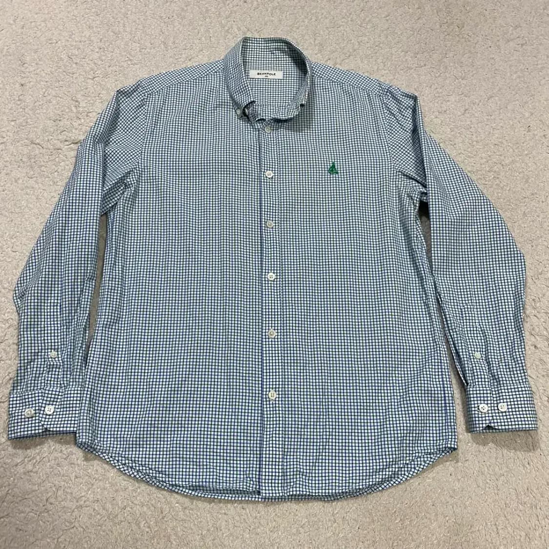 빈폴 체크 긴팔 셔츠 100 상품이미지1