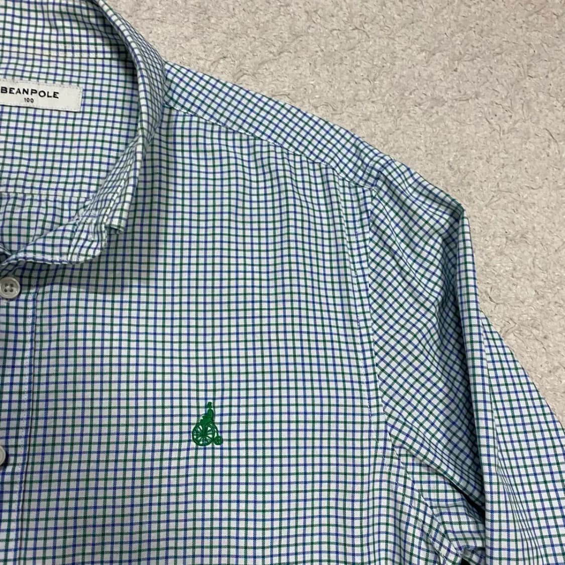빈폴 체크 긴팔 셔츠 100 상품이미지2