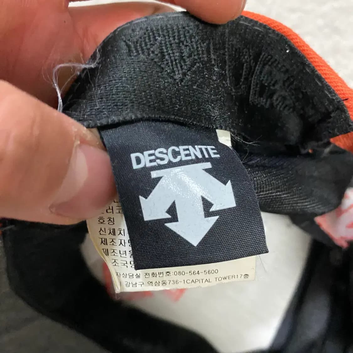 데상트 볼캡 모자 상품이미지4