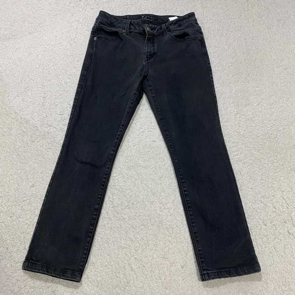 게스 흑청 데님 팬츠 32인치 상품이미지1