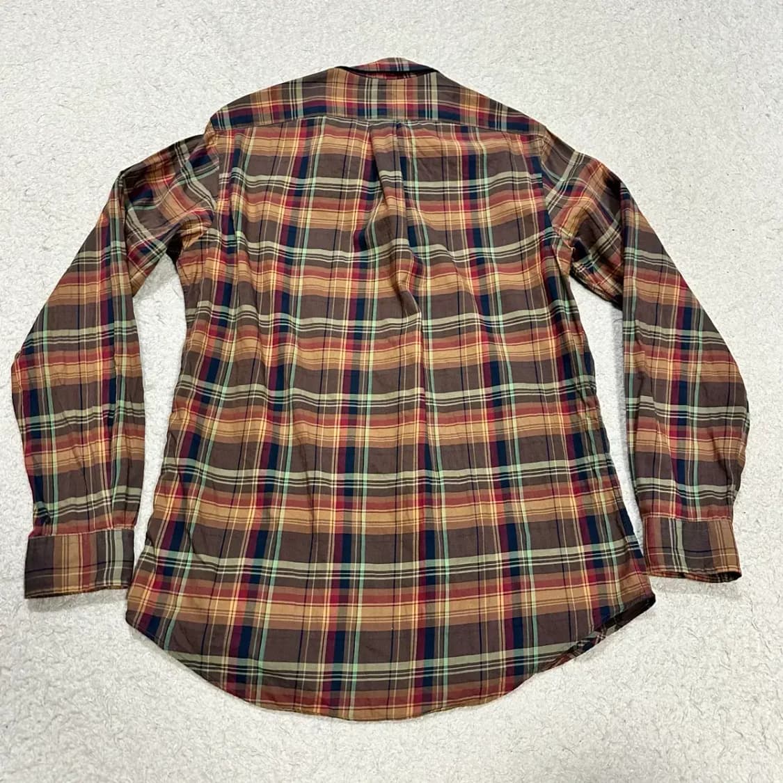 폴로 랄프로렌 체크 긴팔 셔츠 s 상품이미지7