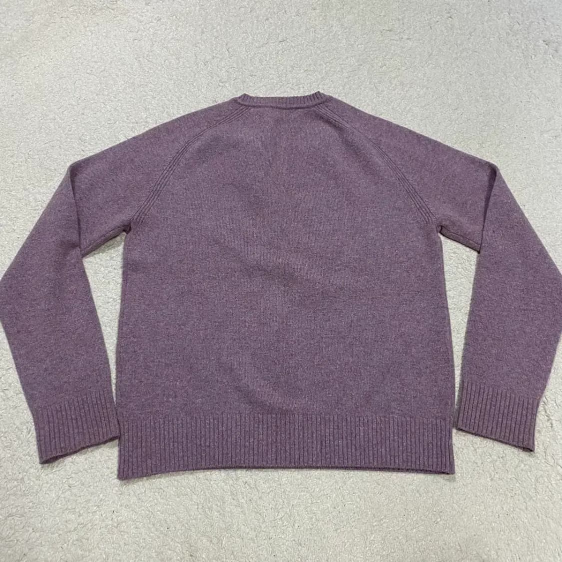 빈폴 퍼플 브이넥 니트 스웨터 105 상품이미지5