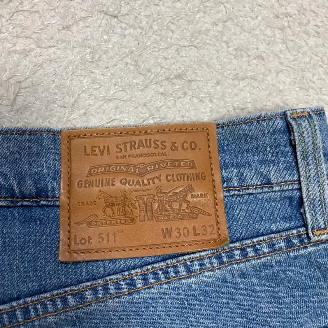 리바이스 511 청바지 데님 팬츠 30인치 상품이미지9