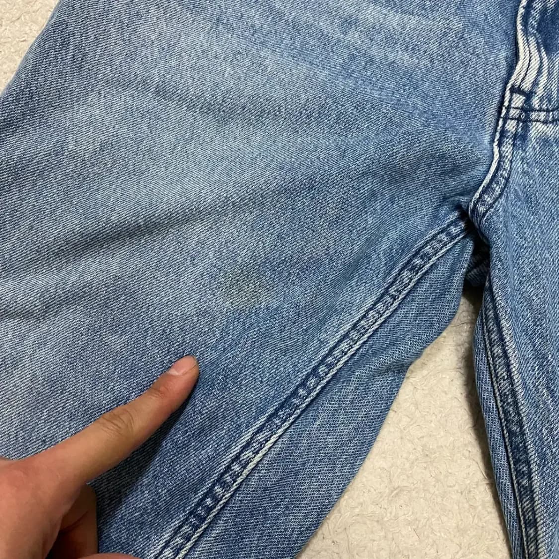 타미진스 데님 청바지 여성 32인치 상품이미지2