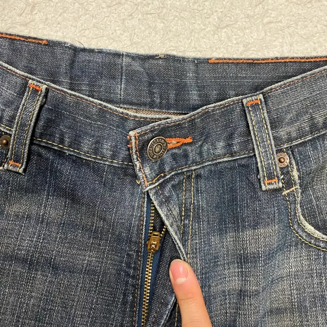 리바이스 569 청바지 데님 팬츠 32인치 상품이미지2