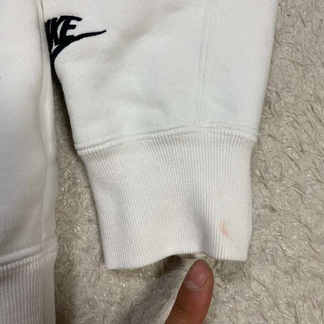 나이키 Just do it. 맨투맨 화이트 기모 m 95 상품이미지4