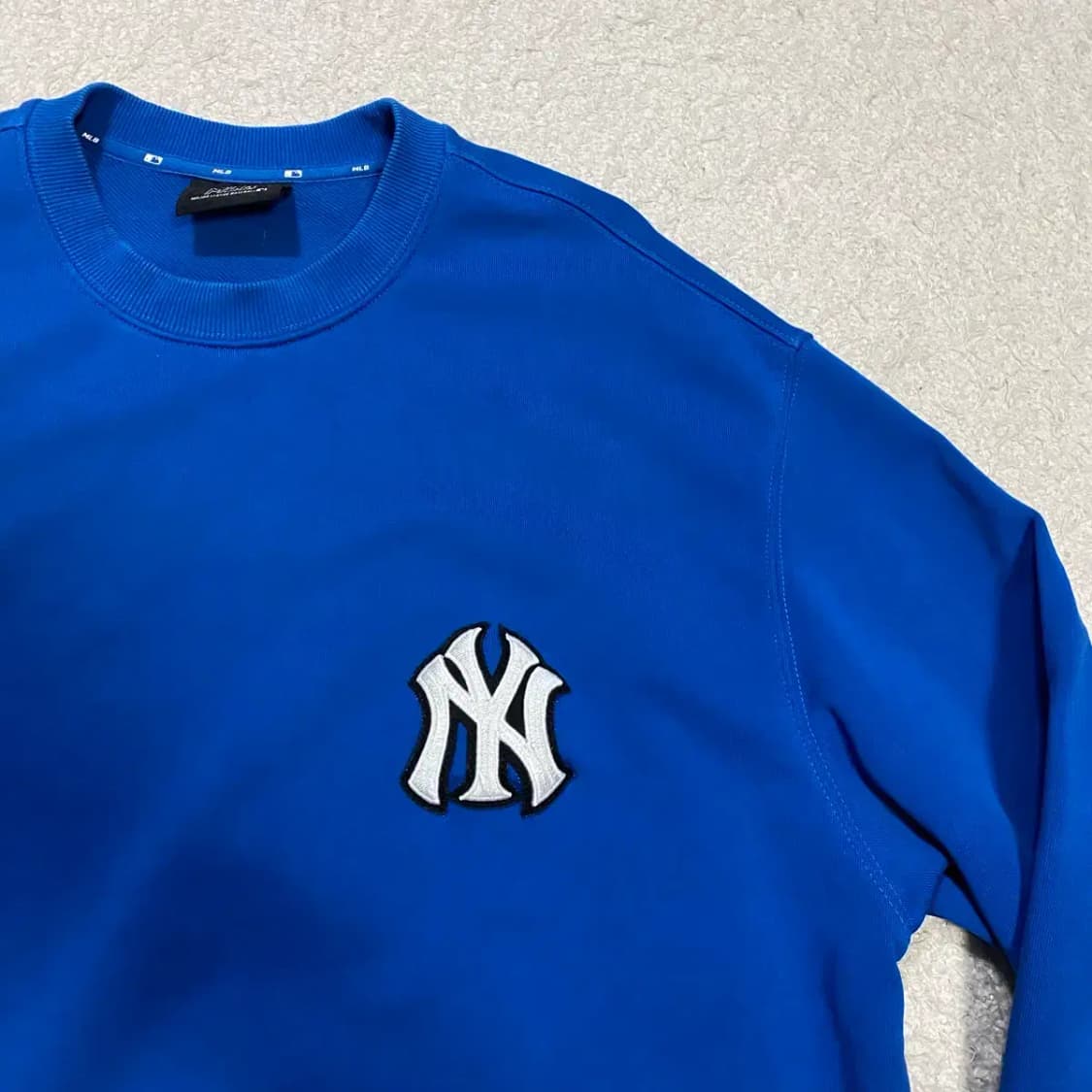 MLB 뉴욕 양키스 블루 맨투맨 티셔츠 xl 105 상품이미지2