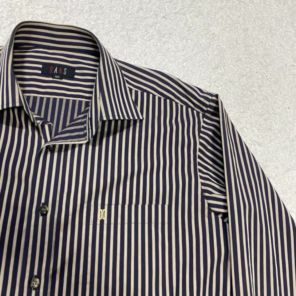 닥스 스트라이프 긴팔 셔츠 100 상품이미지2