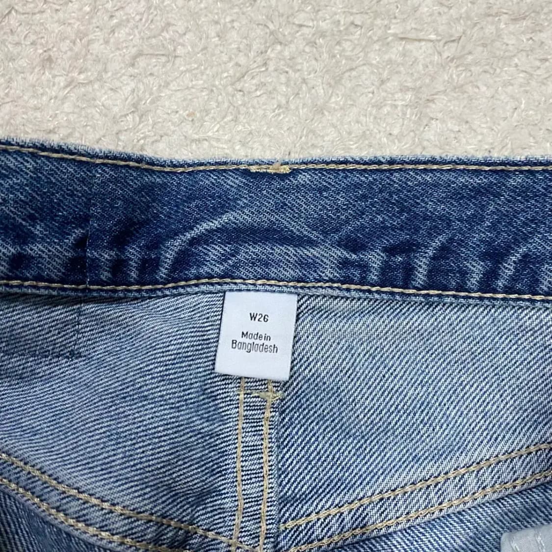 캘빈클라인 청바지 데님 팬츠 여성 26인치 상품이미지4