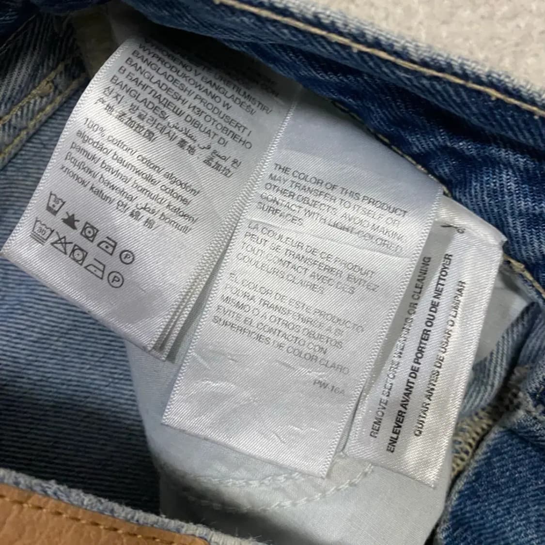 캘빈클라인 청바지 데님 팬츠 여성 26인치 상품이미지5