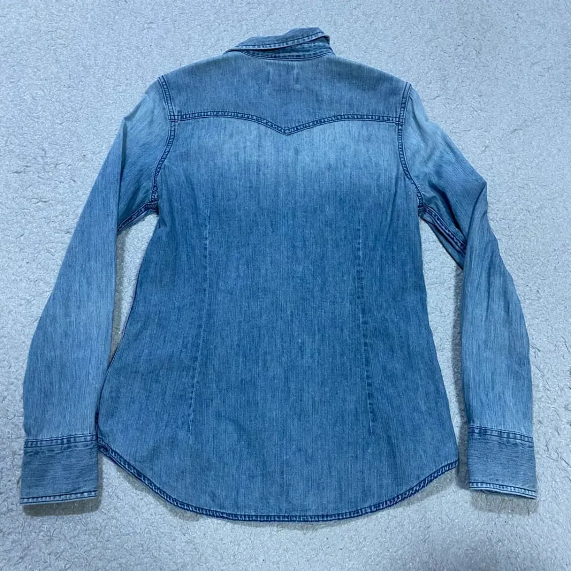 리바이스 여성 데님 셔츠 청남방 s 상품이미지8