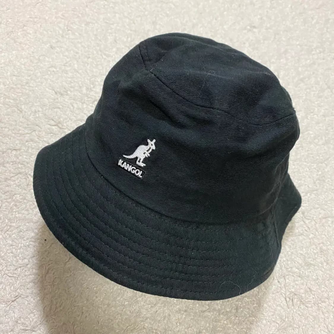 캉골 블랙 버킷햇 모자 상품이미지1