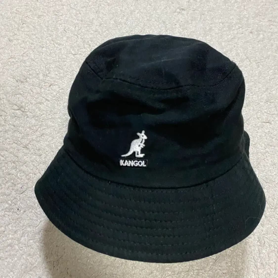 캉골 블랙 버킷햇 모자 상품이미지2