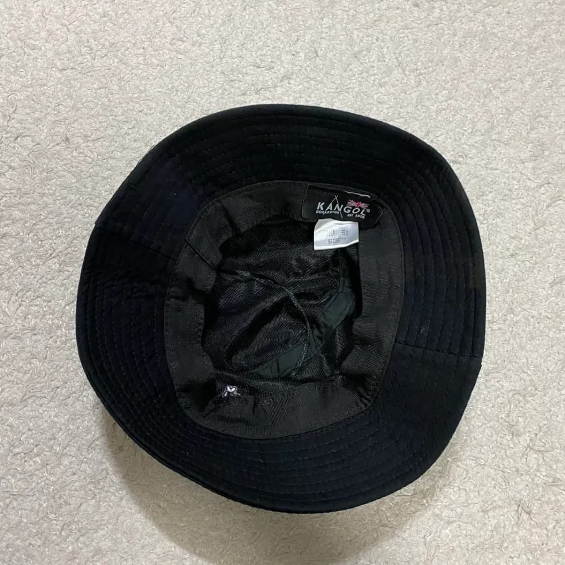 캉골 블랙 버킷햇 모자 상품이미지4