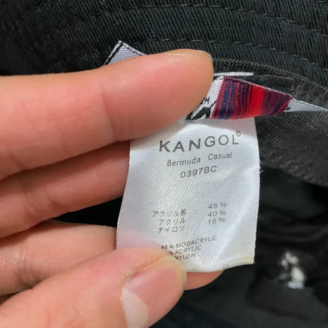 캉골 블랙 버킷햇 모자 상품이미지6