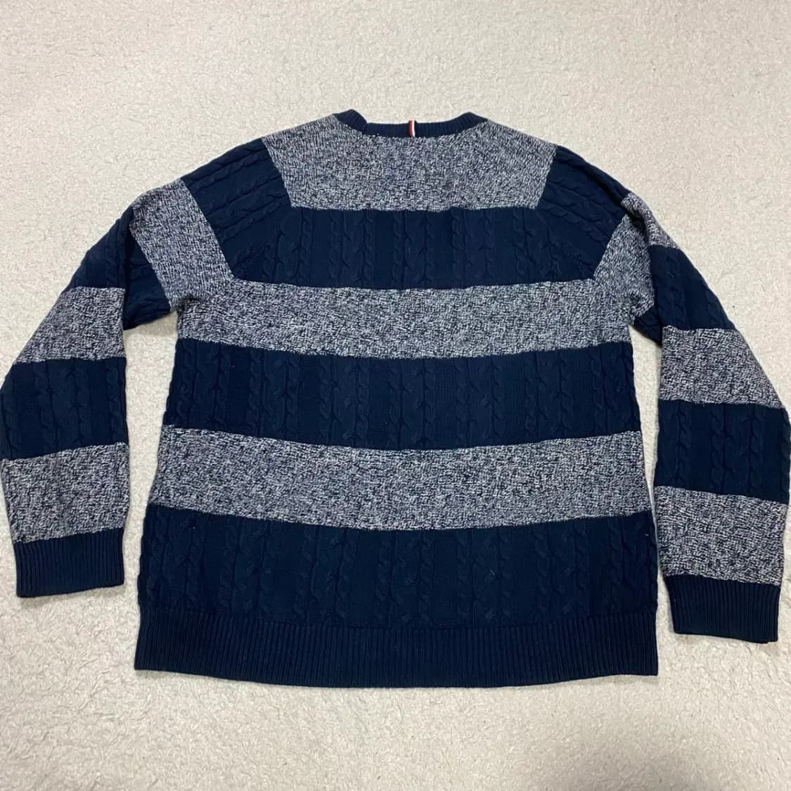 타미힐피거 케이블 니트 네이비 xl 상품이미지5