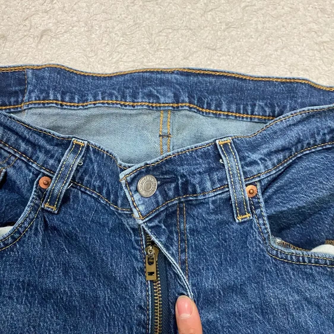 리바이스 502 청바지 데님 팬츠 36인치 상품이미지2