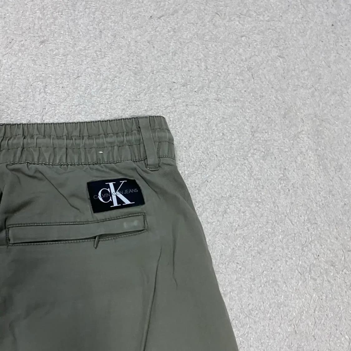캘빈클라인 CK 카키색 면바지 팬츠 32인치 상품이미지7