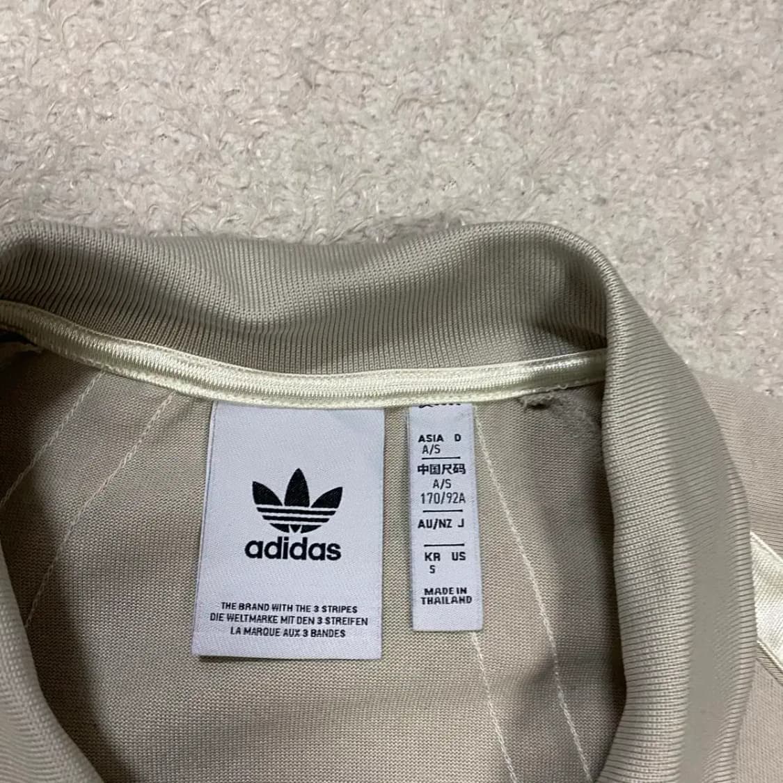 아디다스 삼선 긴팔 카라 티셔츠 s 90 상품이미지3