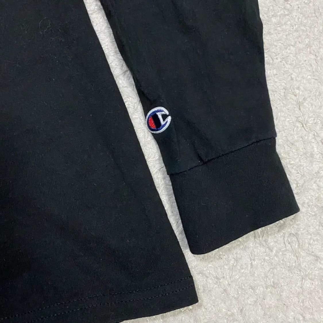 챔피온 블랙 긴팔티 롱슬리브 xl 상품이미지2