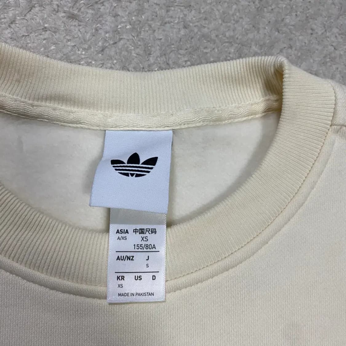 아디다스 맨투맨 기모 여성 xs 상품이미지4