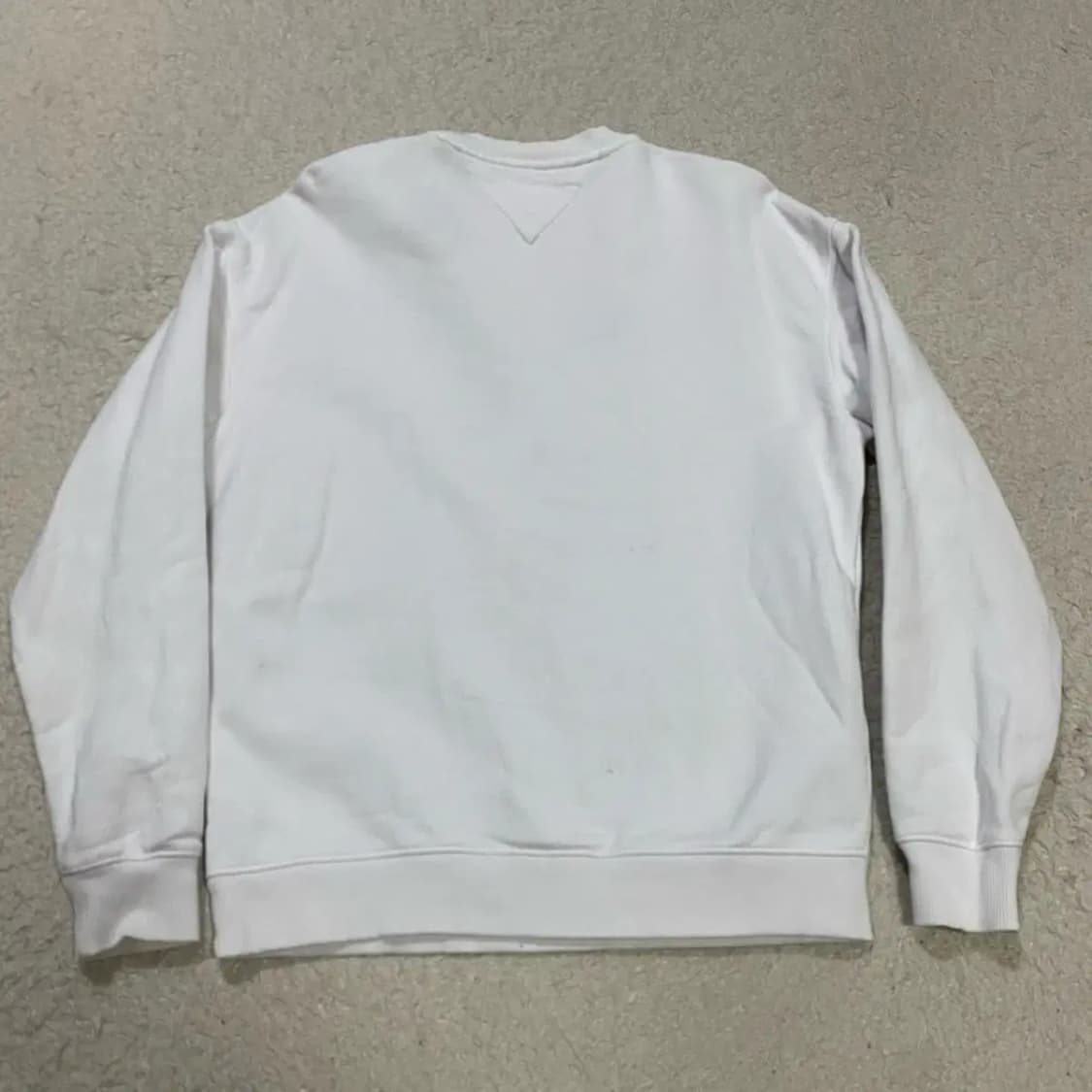 타미진스 로고 맨투맨 화이트 s 상품이미지5