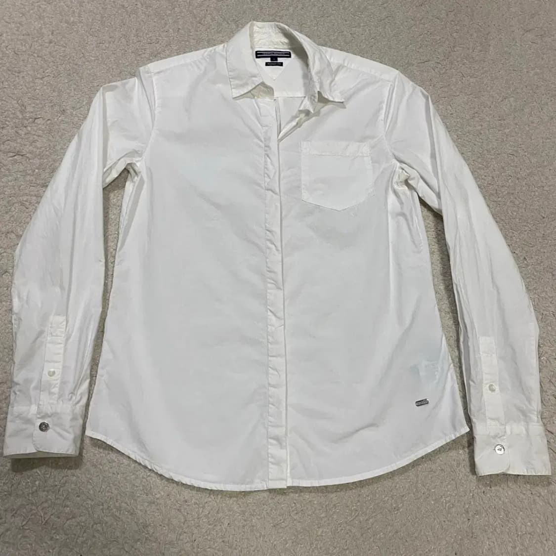 타미힐피거 셔츠 화이트 여성 2 상품이미지1