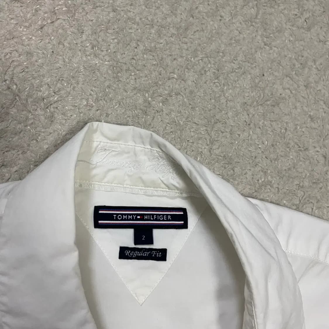 타미힐피거 셔츠 화이트 여성 2 상품이미지3
