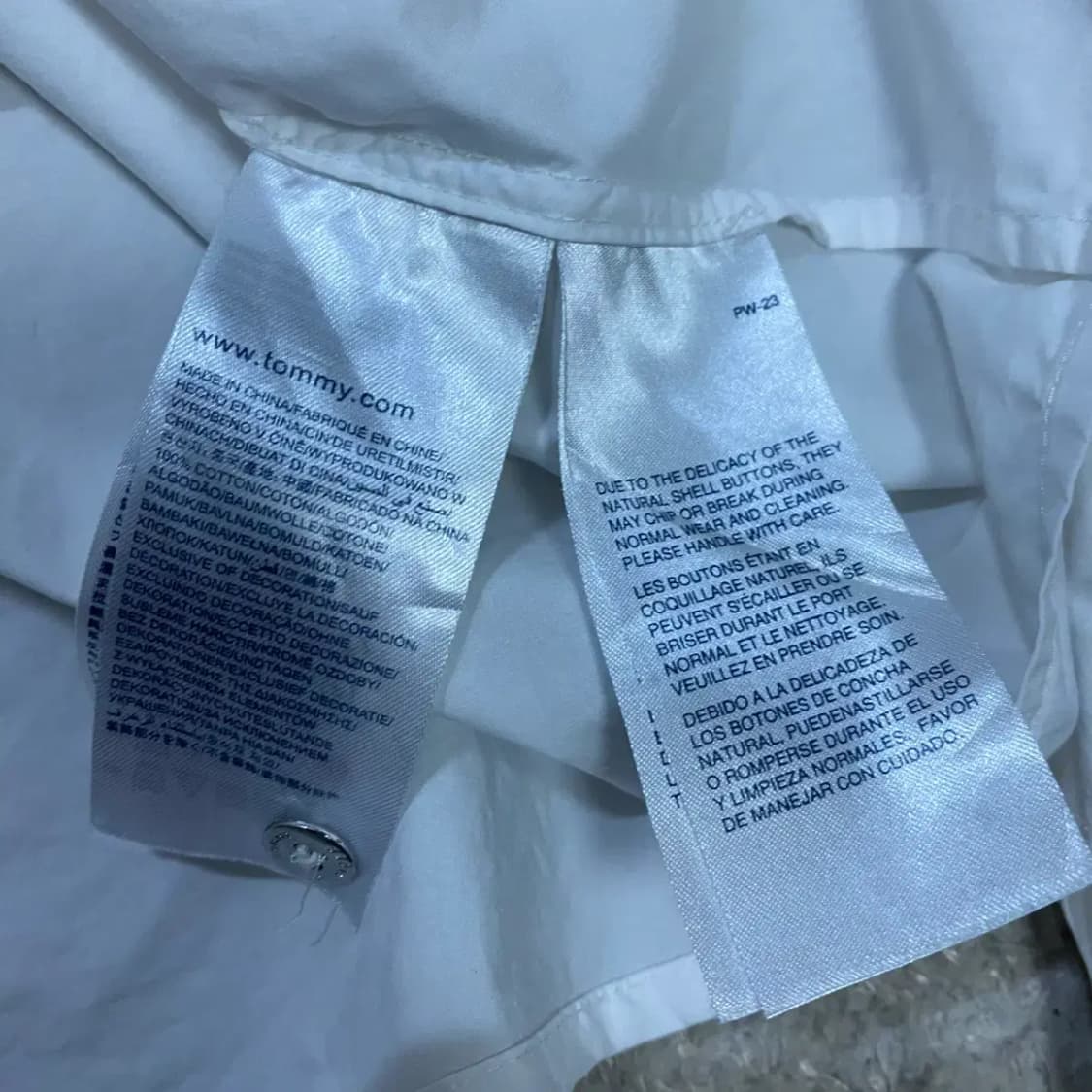 타미힐피거 셔츠 화이트 여성 2 상품이미지4