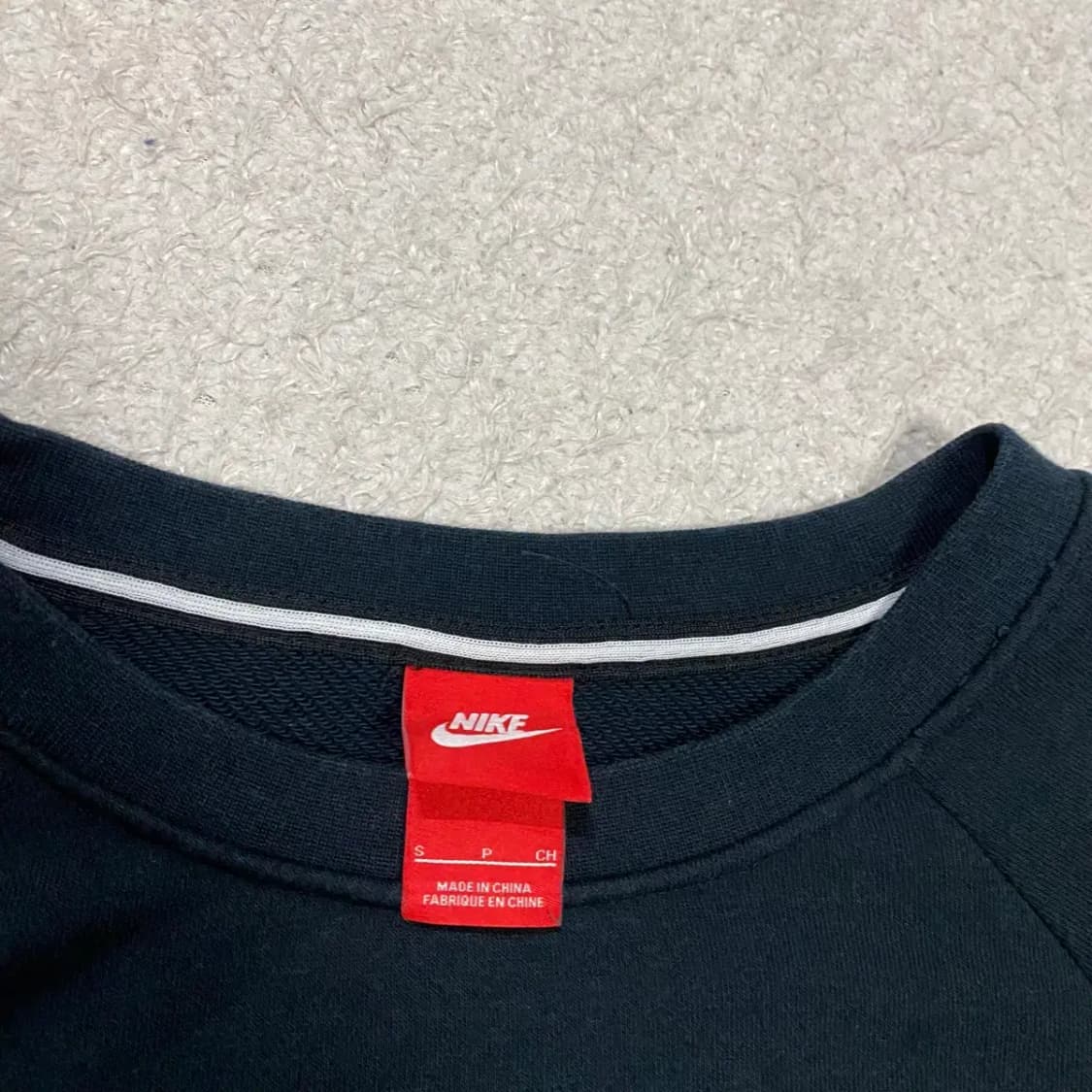 나이키 블랙 맨투맨 티셔츠 여성 s 80 상품이미지3