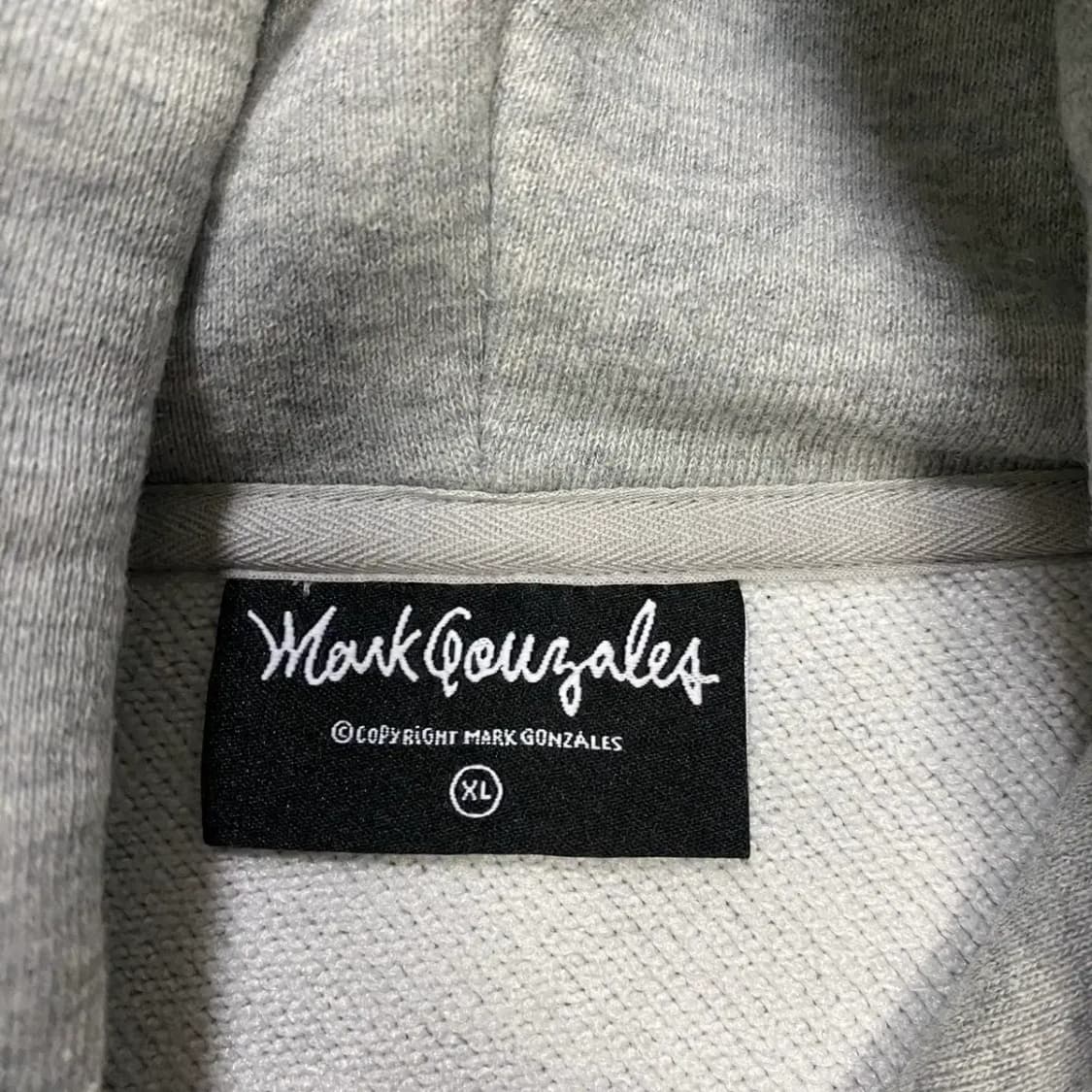 마크곤잘레스 회색 후드티 xl 상품이미지3
