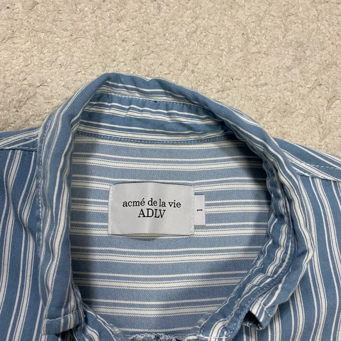 아크메드라비 ADLV 스트라이프 셔츠 1 상품이미지3