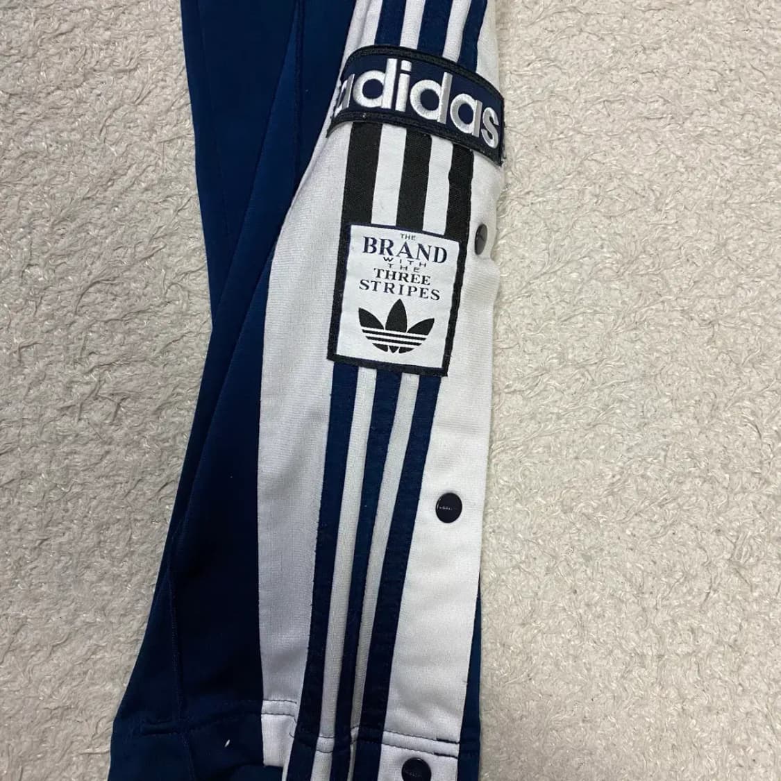 아디다스 삼선 트레이닝 바지 네이비 여성 xs 상품이미지2