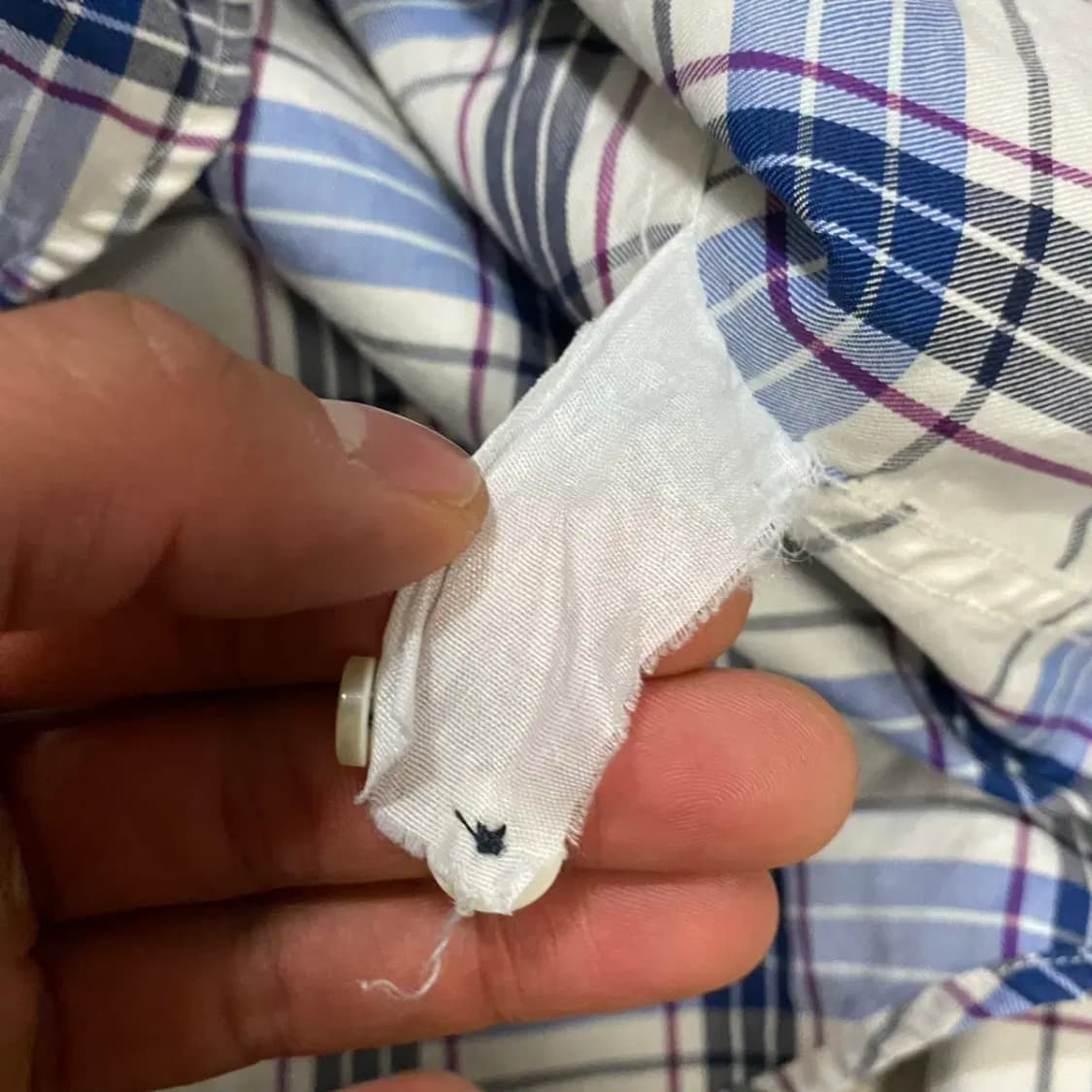 헤지스 체크 셔츠 남방 긴팔 105 상품이미지4