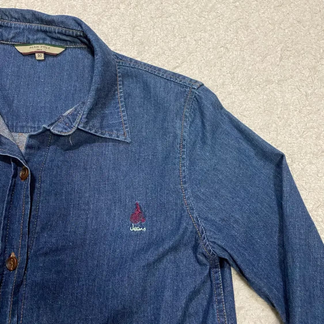 빈폴 데님 셔츠 여성 90 상품이미지3