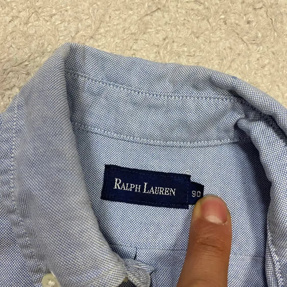 폴로 아동 키즈 셔츠 90 상품이미지2