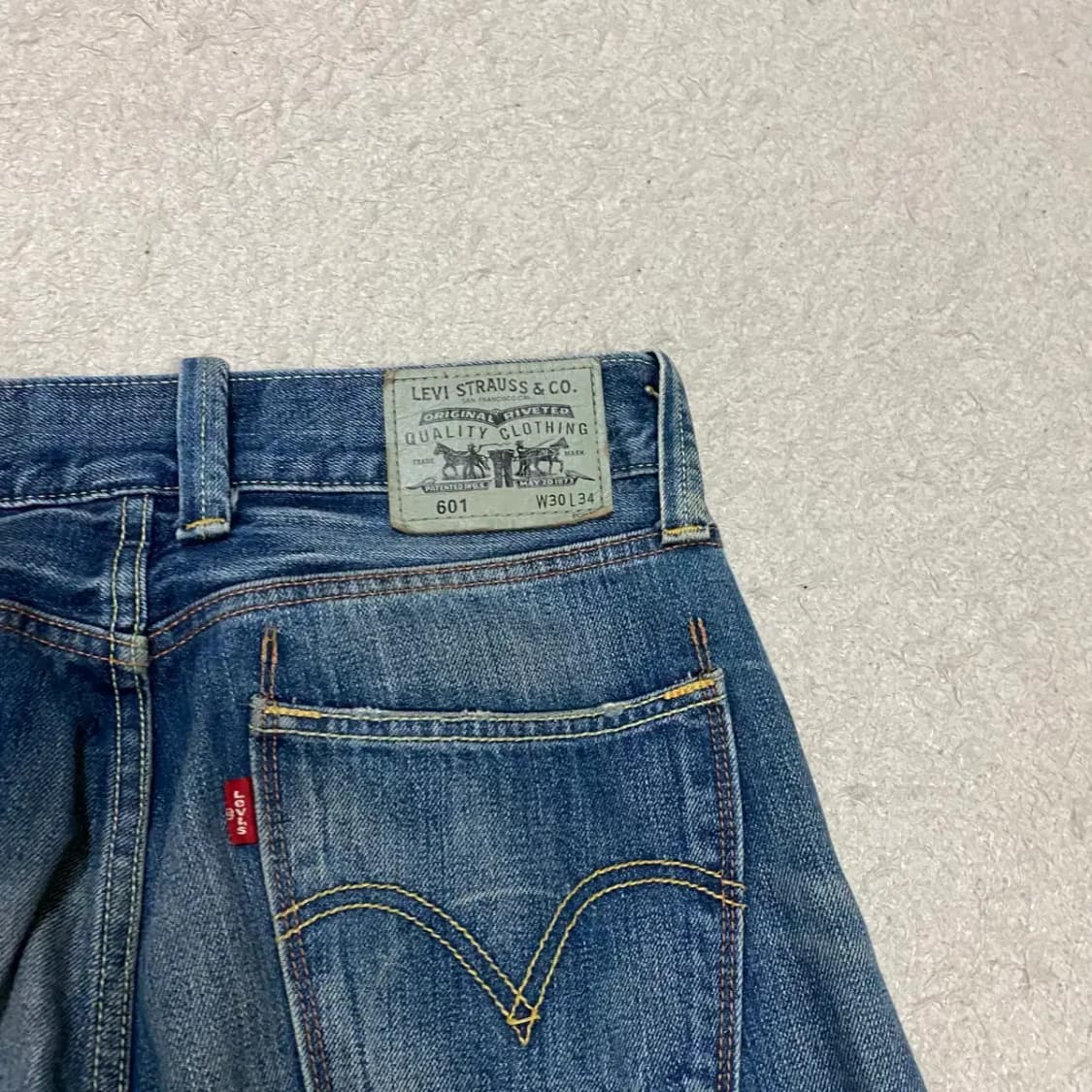 리바이스 601 청바지 데님 팬츠 30인치 상품이미지7