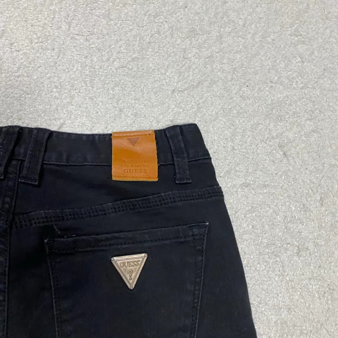 게스 청바지 블랙진 데님 팬츠 28인치 상품이미지5