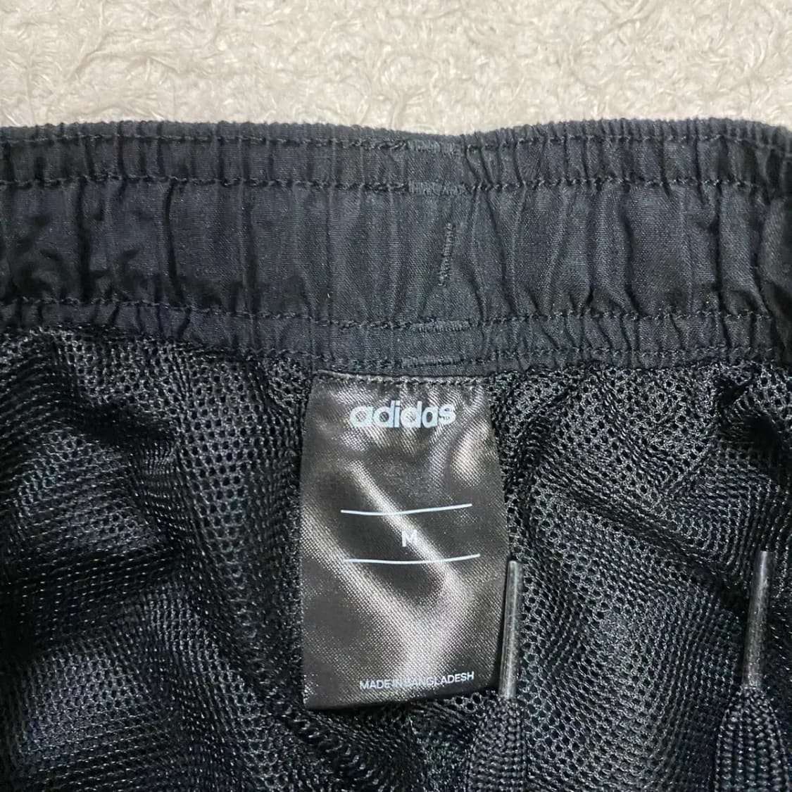 아디다스 삼선 트레이닝 바지 블랙 m 상품이미지3